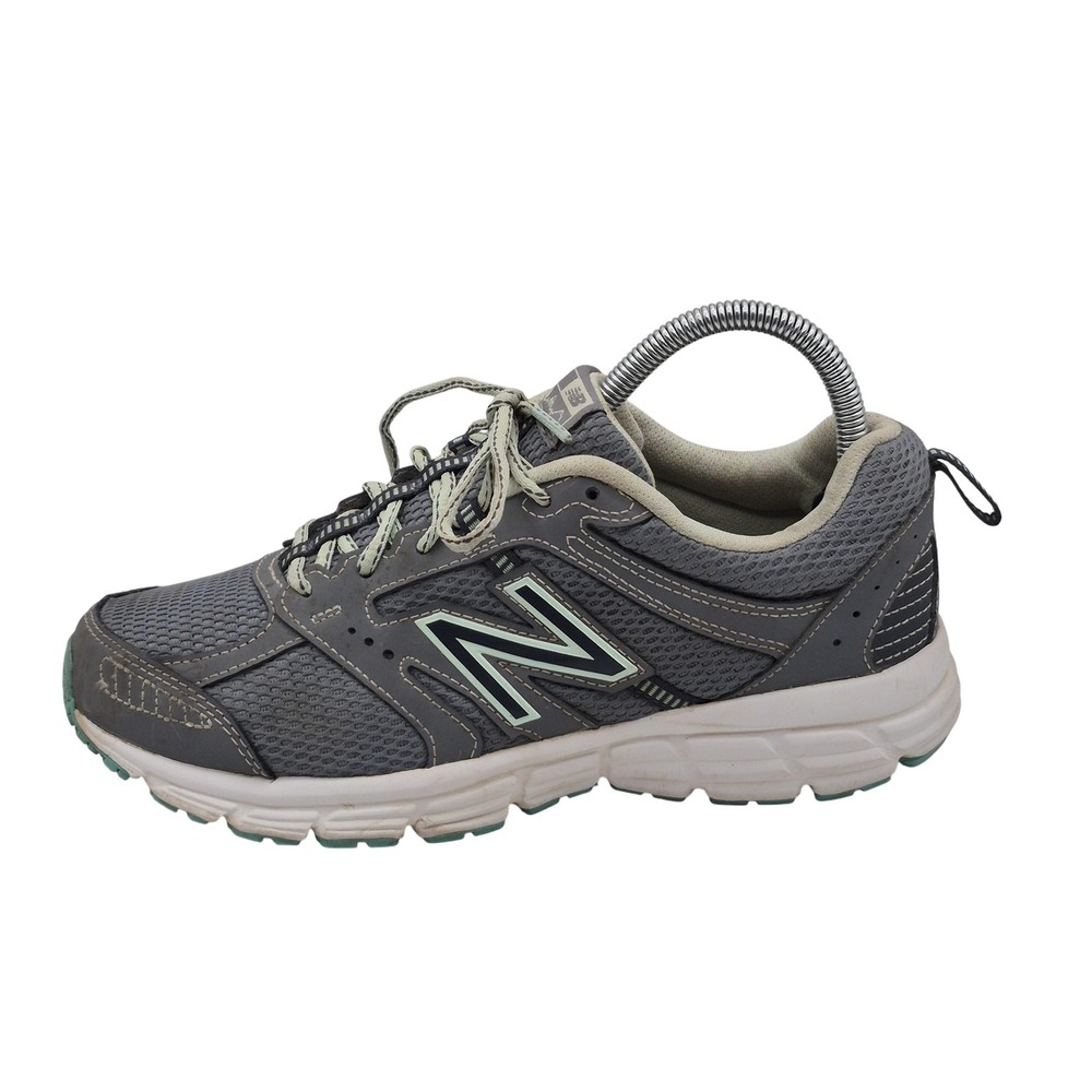 New Balance 430 Shoes Womens Size 8 Gray Teal‎ Running Walking Athletic W430LG1